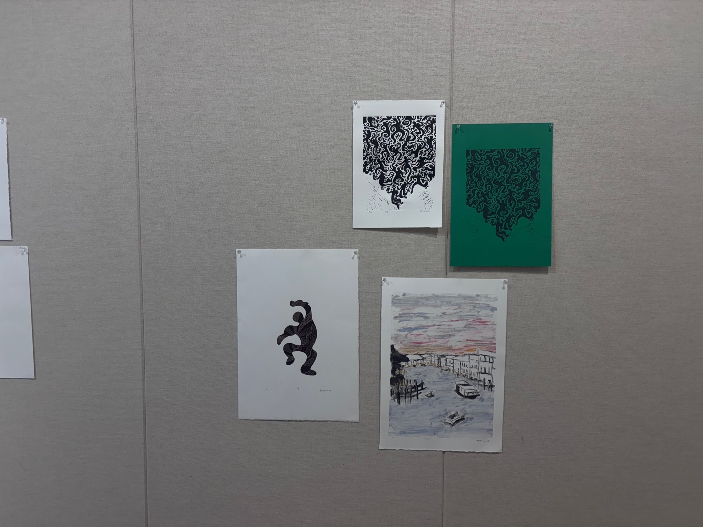 2025_계절학기 판화I 수업展 「여름 한 조각」