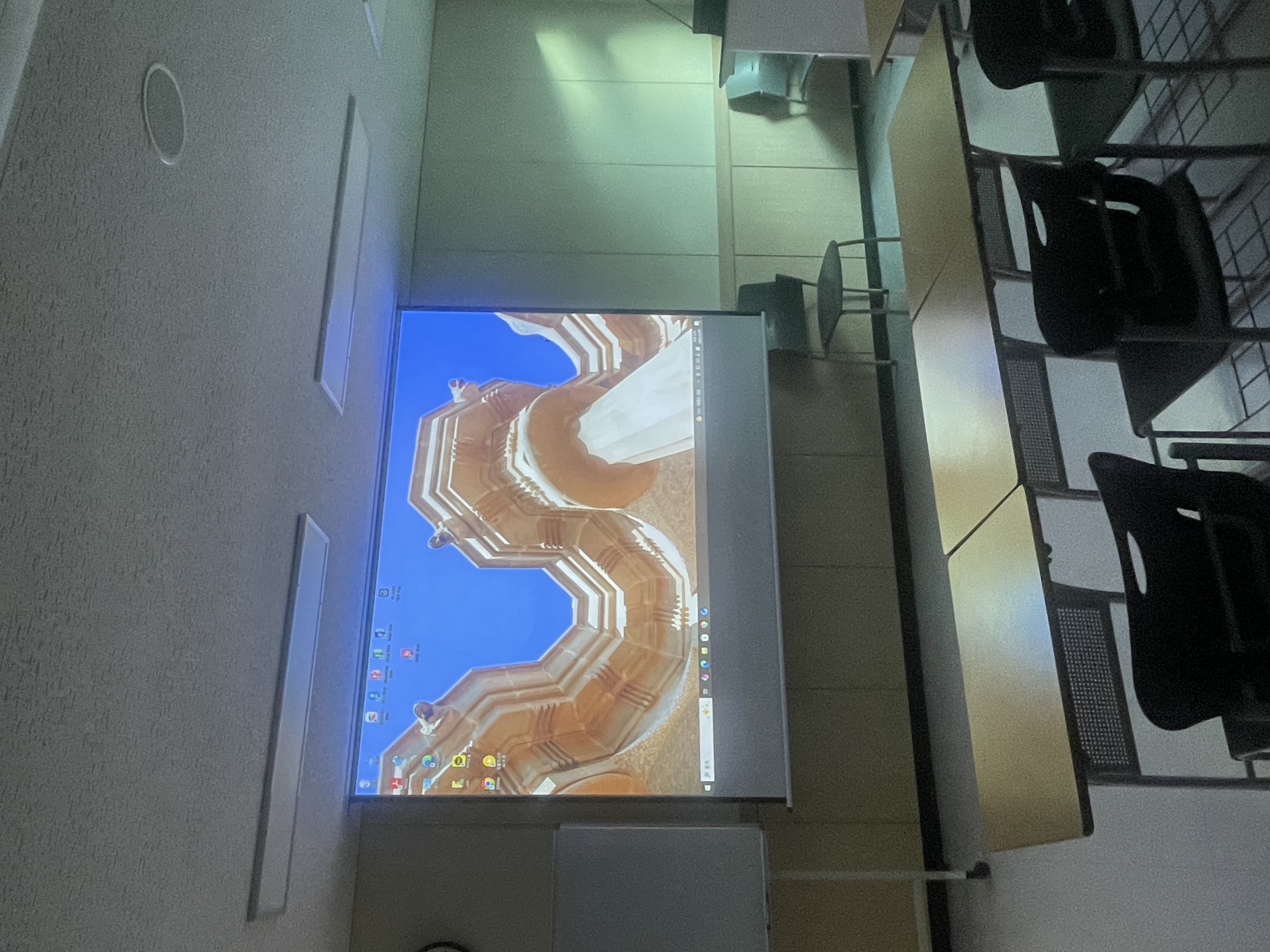 (육성)영상미디어실 전자교탁 교체