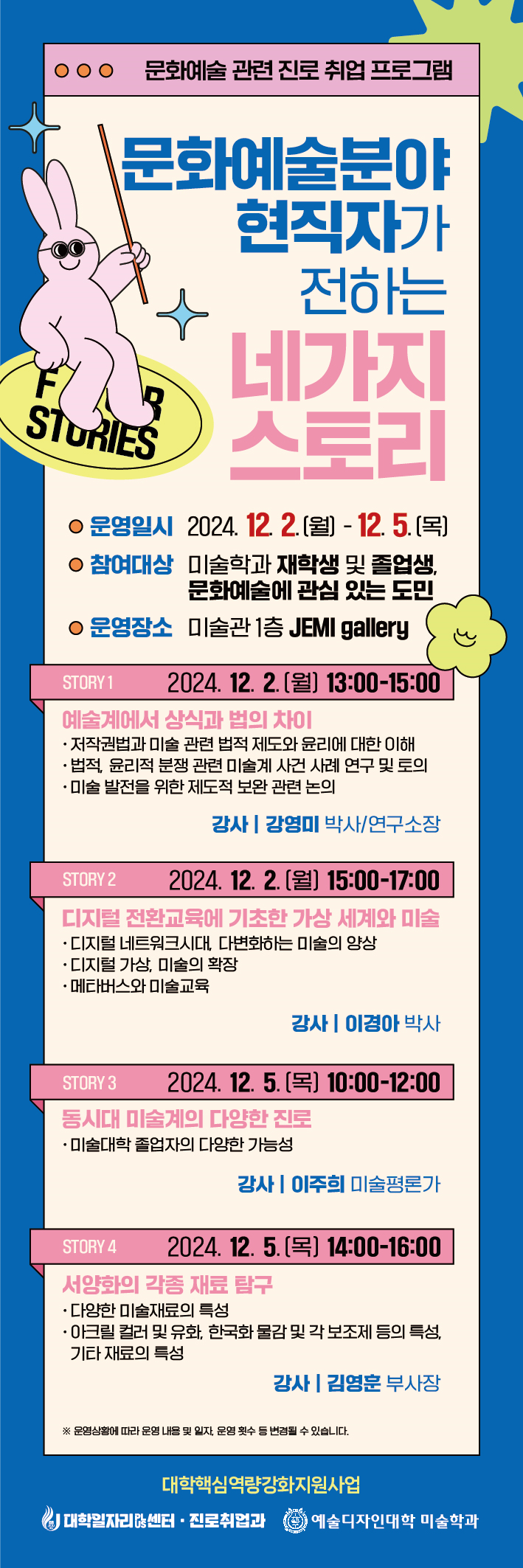 2024 문화예술 관련 진로 취업프로그램_강영미 연구소장