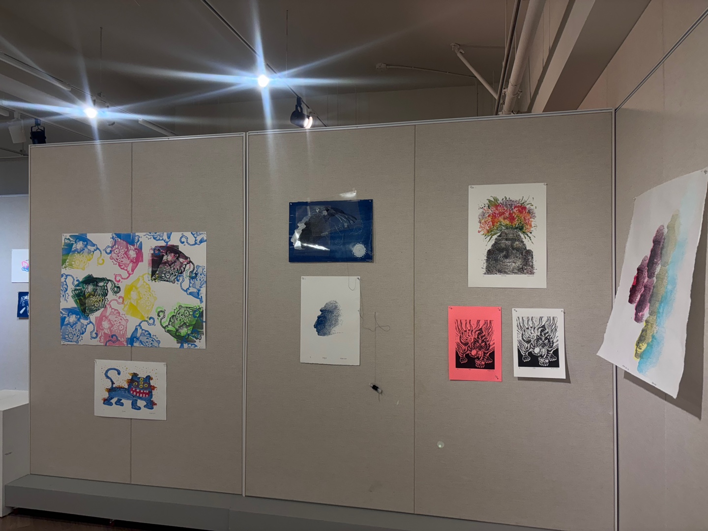 2025_계절학기 판화I 수업展 「여름 한 조각」