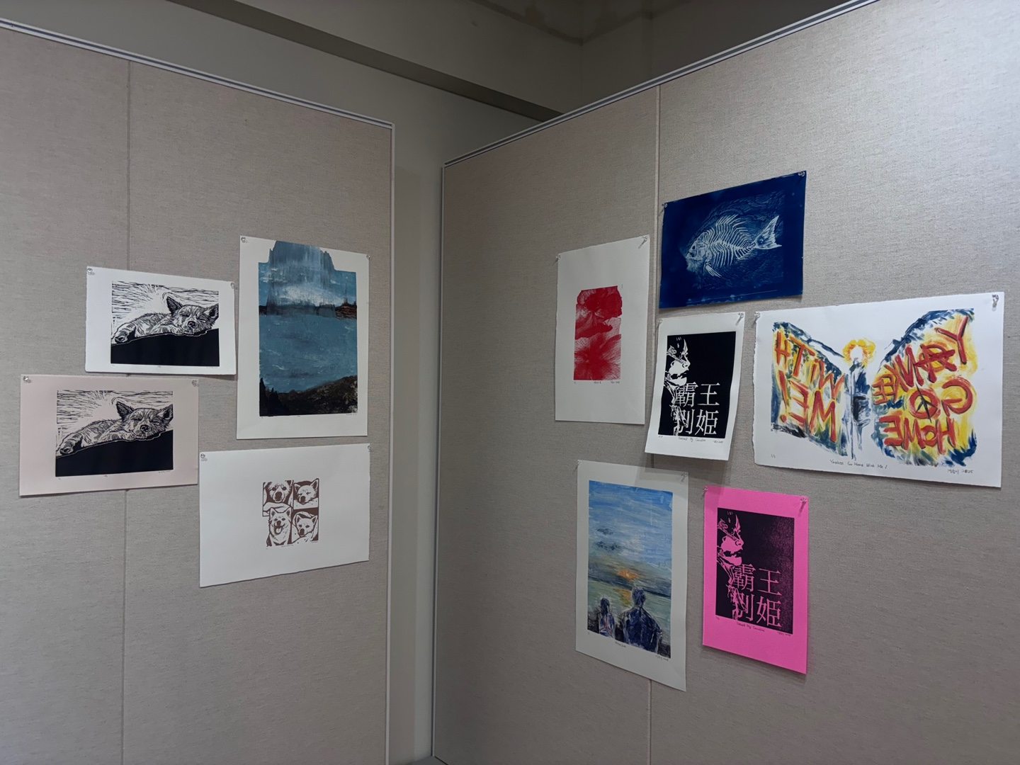 2025_계절학기 판화I 수업展 「여름 한 조각」